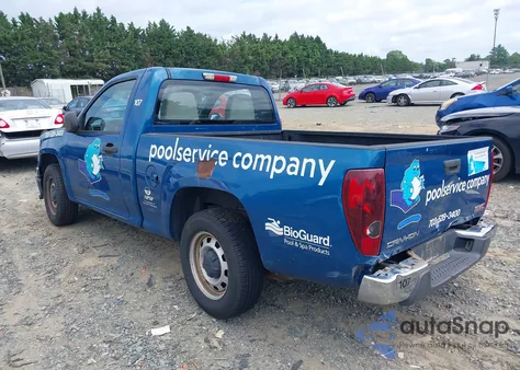 2011 GMC Canyon Work Truck from USA, damaged, VIN 1GTC5LF9XB8123380